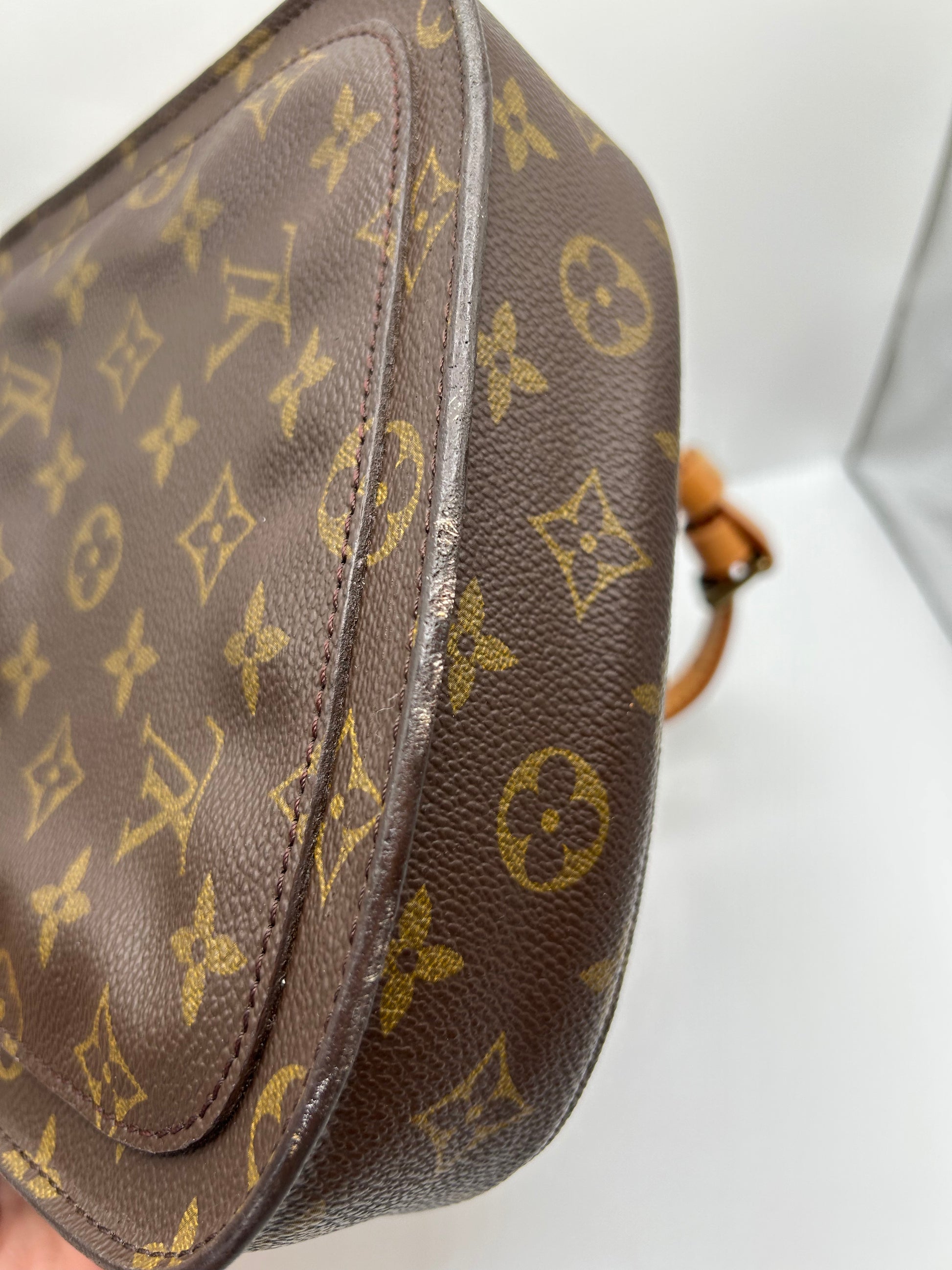 Louis Vuitton Saint Cloud Monogram Canvas Crossbody Bag