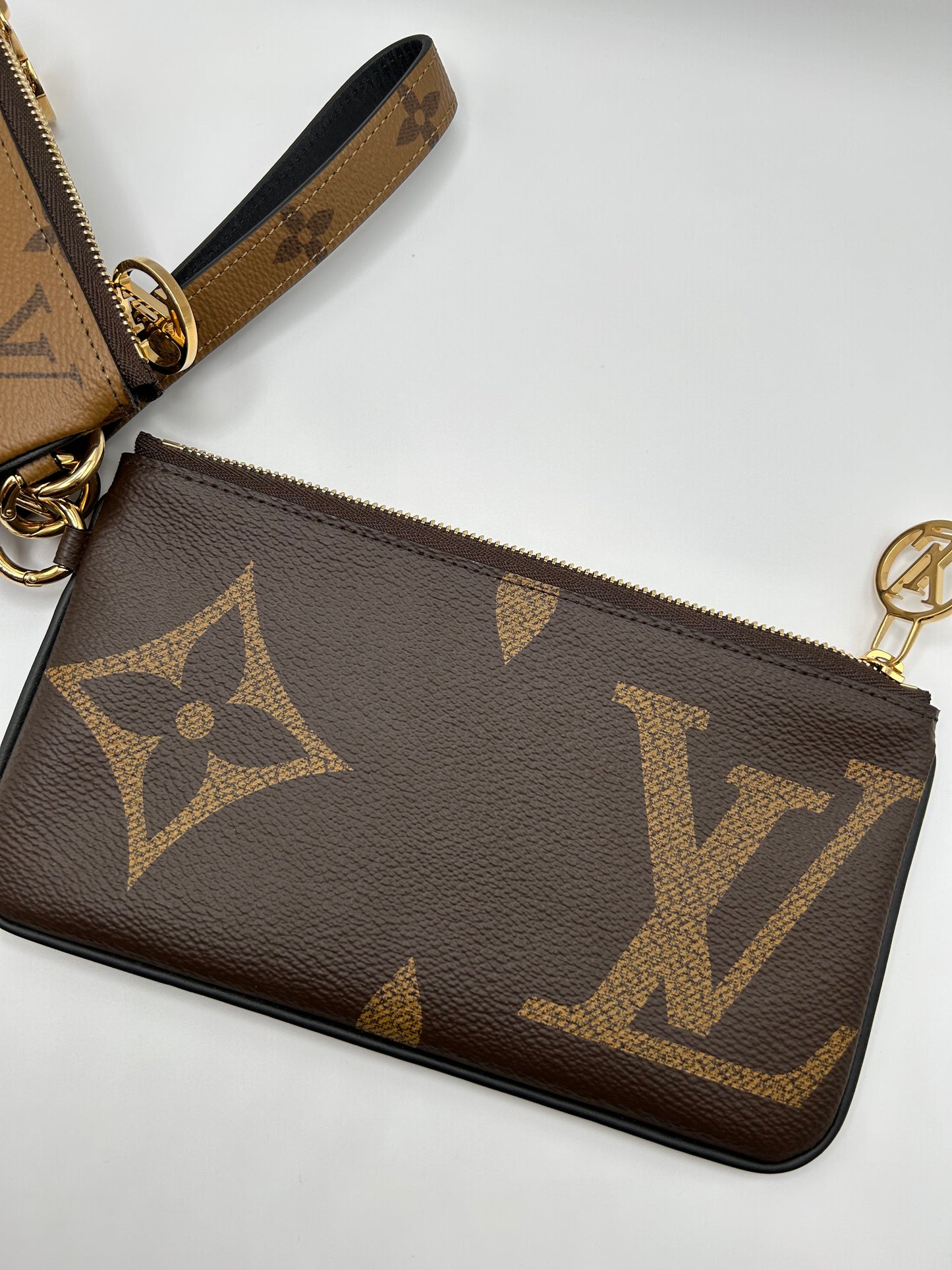 Louis Vuitton Trio Pouch Set Stardust Monogram Empreinte Leather
